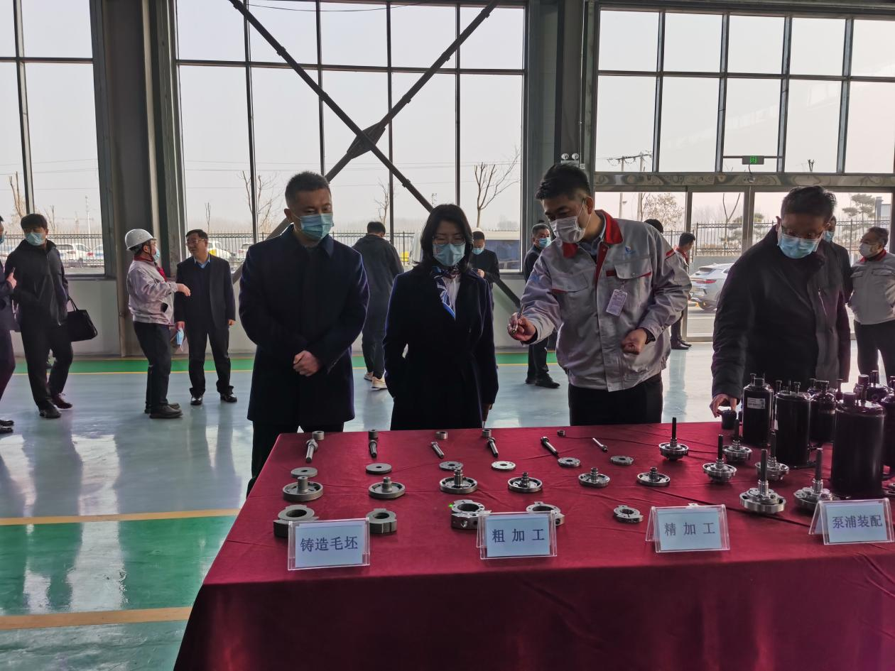 臨汾市委常委、洪洞縣委書記張潞萍一行蒞臨我司調(diào)研指導(dǎo)工作